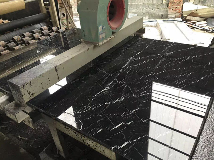 Китай, оптовый торговец мрамором Negro Marquina
