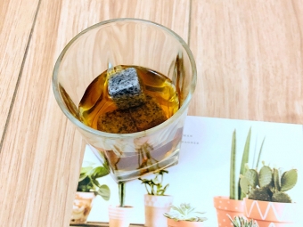 gift set whiskey chilling stone cosco