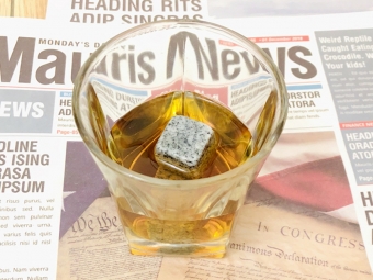 machine cut cubes whiskey chillers to cool AB InBev leebs