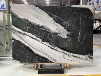 Black Panda Marble Interior walling