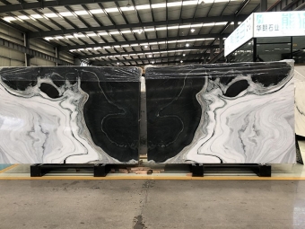 panda white marble