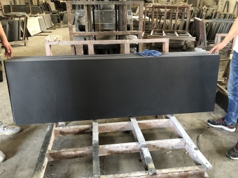 Mongolia Black Granite half slabs