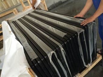 Mongolian black granite slabs