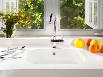  Nano Crystal White Crystallized Glass custom basin tops